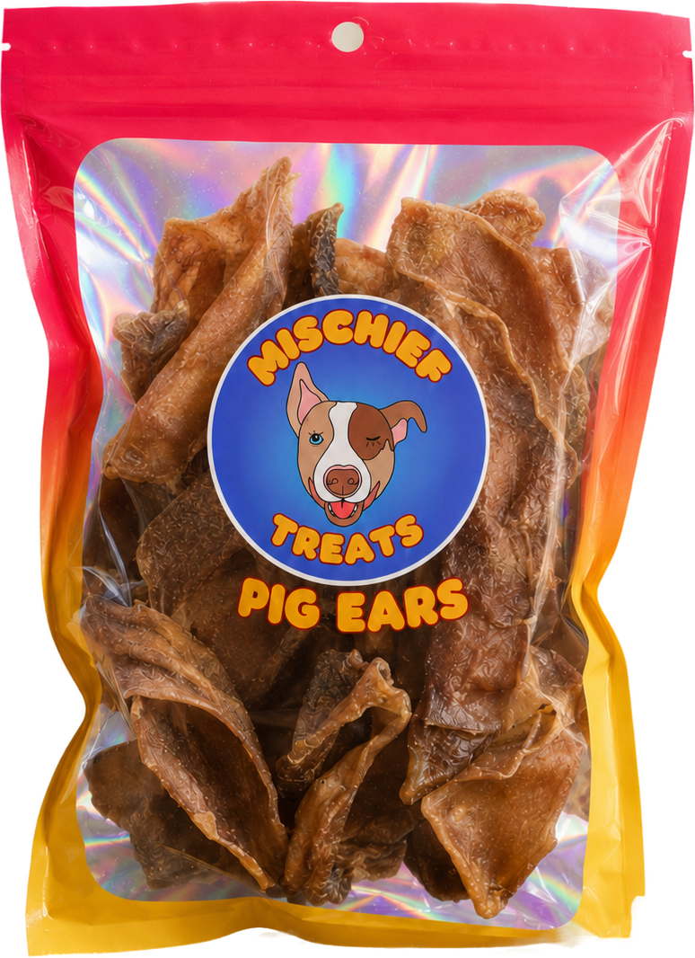 Mischief Treats Pig Ears pouch